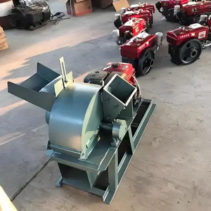 Nouveau broyeur à marteaux pour bois à moteur diesel, usage domestique, machine à broyer les branches d'arbres, capacité 1-3t/h, mobile, facile à utiliser, alimenté par moteur - Product Image 5