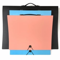 Pochette de présentation rigide A1 A2 A3 A4 pour peintures, classeur à anneaux, livre de présentation à pages transparentes, dossier pour puzzles