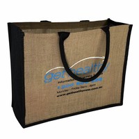 Nouveauté : sac de courses réutilisable en jute, sac fourre-tout en toile de jute, sac de plage