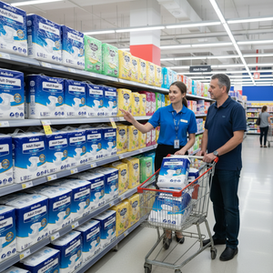 Couches pour adultes ultra-épaisses jetables, soins hospitaliers, OEM personnalisé, couches pour adultes en forme de pantalon, couches collées - Product Image 4