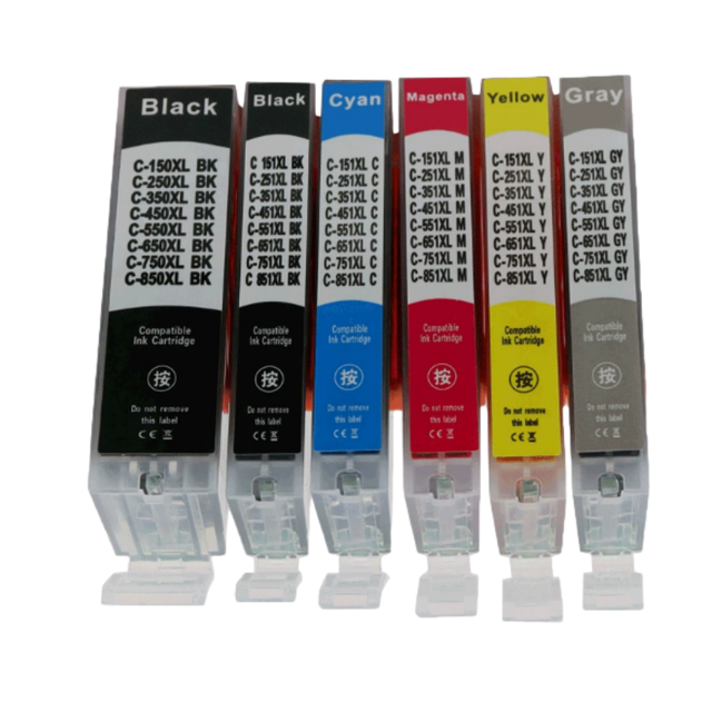 Canon PGI-150 450 750 Color Ink Cartridge for Canon PIXMA MG5410 MG5510 MG5610 MG6310 MG6410 Printer Ink Cartridge Printing Ink