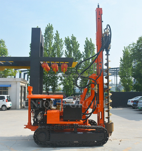 Equipo de perforación de cimentaciones, máquina perforadora de suelos, máquina perforadora de pilotes, equipo de perforación hidráulica de rocas, bomba diésel, motorreductor - Product Image 6