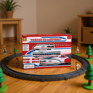 Tren EuroExpress a Escala 1:87 con Luces y Sonidos para Niños de 3+ Años - Product Image 3