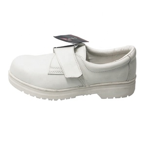 Senza pizzo suola in gomma antiscivolo in stile sanitario leggero antiscivolo <span class=keywords><strong>scarpe</strong></span> di sicurezza infermiere bianche per la fabbrica - Product Image 1