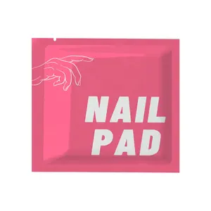 individually wrapped Nail wipes prep pad