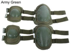 Coudières et genouillères tactiques d'extérieur à coque dure et rembourrées - Product Image 6