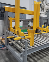 La machine entièrement automatique de palettiseur de machine d'empilage de position basse de portique pour l'empilage de sacs de cartons de palettes