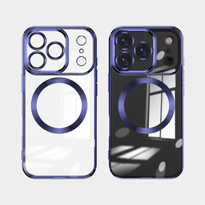 Funda Magnética para Teléfono con Marco de Goma Suave, para iPhone 17, 13, 14, 15, 16, 18 Pro Max Plus, Protección de Lente, de Lujo, Resistente a Impactos - Product Image 6