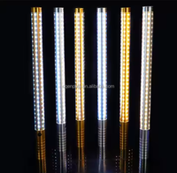 Bastón LED Recargable de Aleación de Aluminio, Luz Estroboscópica de Mano, Servicio VIP para Botellas, Luz de Chispas