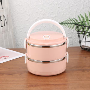 Zhenneng abnehmbare mehr schicht ige Bento <span class=keywords><strong>Box</strong></span> Edelstahl 304 Loncheras Para Ninos Isolierte Brotdose Kinder - Product Image 4