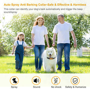 Intelligentes 2-in-1 Sprüh-Hundetrainingshalsband mit automatischer Antibell-Funktion, Fernbedienung, 500ft Reichweite, wiederaufladbar, wasserdicht, mit Piepton und Sprühfunktion, 50+ - Product Image 4