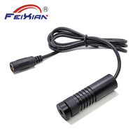 Pemancar lampu Laser, 16X60mm 450nm 30mW 50mW 80mW 100mW fokus eksternal modul Laser biru murni ukuran besar