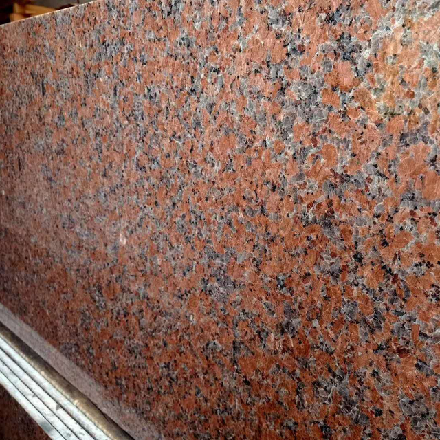 Chinese Red Granite Steps, Tiles, Headstone, Maple Red G562 Granite Price Per Square Foot