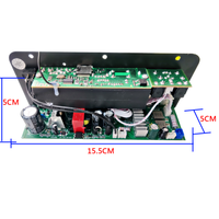 Vente directe usine : Subwoofer pour karaoké domestique et embarqué, Amplificateur audio extérieur, Carte d'amplification de puissance, Carte mère de haut-parleur