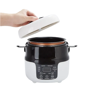 Cuiseur à riz portable 2L pour voiture-Mini cuiseur et réchauffeur d'aliments à double mode 12V/24V, pour voyage/camping/SUV/<span class=keywords><strong>camion</strong></span> - Product Image 4
