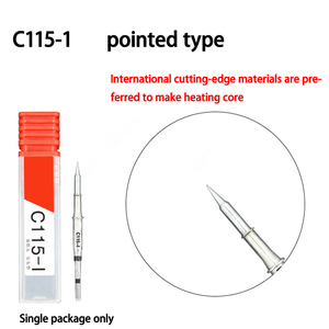 Pointe de fer à souder <span class=keywords><strong>OSS</strong></span> C115 K/IS/I compatible avec la station de soudage T12, noyau chauffant de remplacement pour la réparation de téléphones - Product Image 3
