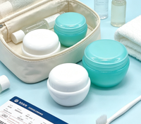 Pot à crème en forme de champignon 5g/10g/20g/30g/50g, emballage cosmétique, contenant de crème, pot de voyage rechargeable pour échantillons
