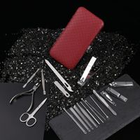 Kit de Manucure et Pédicure Professionnel en Gros – 19 Pièces de Coupe-Ongles pour Soins des Ongles