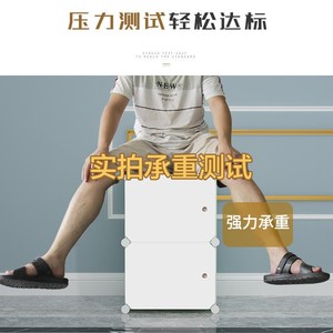 <b>Shoe</b> Cabinet Plastic Dustproof Space Saving Freestanding <b>Shoe</b> <b>Rack</b> Modern Minimalist Design Indoor <b>Storage</b> Organizer - Product Image 4