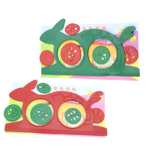 Tablero de dibujo Tortoise And Hare, regla educativa de plástico de 23 cm para niños de 3 a 6 años - Product Image 3