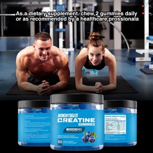 Gomitas de Creatina Monohidrato Veganas Pre-Entrenamiento de Marca Privada Amaz, 5000mg, Masticables, para Apoyo Muscular - Product Image 3