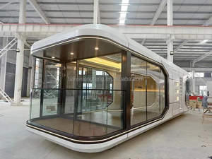 Capsule <span class=keywords><strong>Conteneur</strong></span> <span class=keywords><strong>Bateau</strong></span> Maison Luxe Modulaire Smart Espace Mobile Home à Vendre - Product Image 6