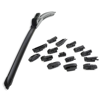 Lame d'essuie-glace avant sans armature de qualité supérieure 12-28 pouces, revêtement graphite, pour RAV4, Corolla, Ford F-150, CR-V, Civic, Tesla Model Y/3, K5