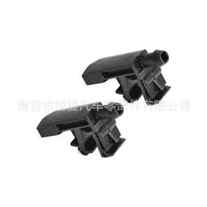 หัวฉีดล้างรถ Ruijie รุ่น 6438A0 643889 สำหรับ Peugeot Citroen พลาสติกสีดำพร้อมปลายทองแดง - Product Image 4