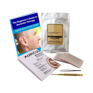 Nouveaux produits autocollants de graines d'oreille magnétiques perles d'acupuncture de <span class=keywords><strong>point</strong></span> d'oreille pour les soins de santé efficaces dans la gestion de la pression auriculaire - Product Image 3
