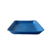 Barquettes en mousse PS jetables très vendues pour la maison, compostables, pour viande, fruits de mer congelés, emballages alimentaires compacts, faciles à utiliser et colorés