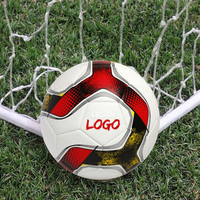 Ballon de football en PU/TPU taille 5, laminé sans couture, haute rétention d'air, durable, pour matchs et entraînements, logo personnalisé - Vente Flash