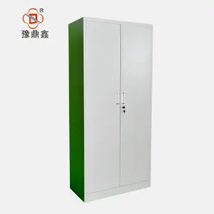 2024 hot sale KD structure metal office furniture with adjustable shelf 2 door file cabinet for storage