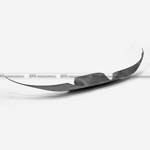 Couverture de séparateur avant en carbone sec de style OEM premium pour Ferrari F8 Tributo Spider 2019+ – Amélioration de l'habillage aérodynamique du pare-chocs avant - Product Image 2