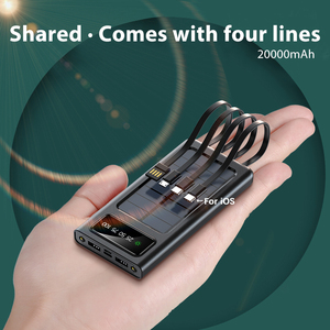 <span class=keywords><strong>2022</strong></span> Best-seller Usine Vente Étanche Extérieur Double USB Voyage Portable <span class=keywords><strong>Solaire</strong></span> Power Bank avec Lumière LED - Product Image 3
