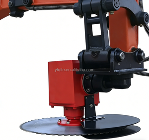 Tête de scie hydraulique professionnelle pour l'abattage d'arbres, moteur pour excavatrice 5-9T, accessoire de tête de scie circulaire certifié CE pour l'exploitation forestière - Product Image 5