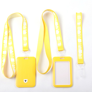 High Quality Polyester Long Lanyard Custom Lanyard for Promotion Gift Ith Plastic ID Card Holder