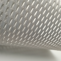 Tissu supérieur de chaussure en maille 3D respirante, 240 g/m², 56 pouces, 100 % polyester, matière pour le dessus et le talon de chaussure
