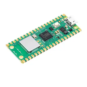 Raspberry Pi Pico Wマイクロコントローラー開発ボード、内蔵WiFi、ベースのRP2040デュアルコアプロセッサー