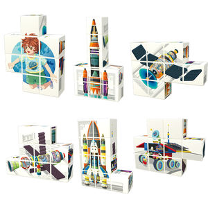 Nuevos juguetes educativos cuadrados magnéticos impresos UV de 5cm para <span class=keywords><strong>niños</strong></span> de 2 a 14 años <50kGmm Índice de flujo <span class=keywords><strong>Niños</strong></span> Niñas Juego de plástico - Product Image 6