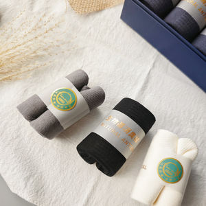 Chaussettes courtes en coton/fibre de bambou pour l'été, jeunesse, antibactériennes naturelles, tricot fin haute densité, entraînements, vente en gros - Product Image 6