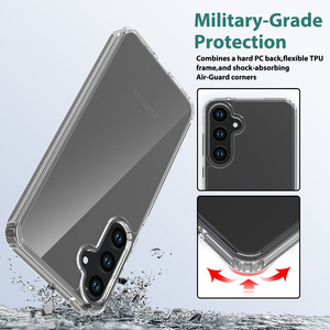 Étui de téléphone portable transparent anti-jaunissement personnalisé de 1,5 mm en TPU anti-rayures pour <span class=keywords><strong>Samsung</strong></span> A55 5G, <span class=keywords><strong>coque</strong></span> de téléphone transparente - Product Image 3