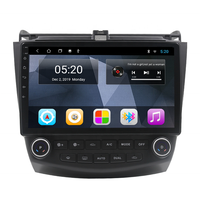 Radio Multimedia con Pantalla Táctil de Navegación para Automóvil Android de 10 Pulgadas con Bluetooth para Honda Accord 7.ª Generación 2003-2007