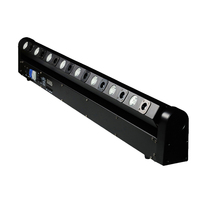Lumière Led avec tête mobile DMX, livraison gratuite DJ 8 yeux blanc chaud + 8 faisceaux rouges, barre Laser pour Disco
