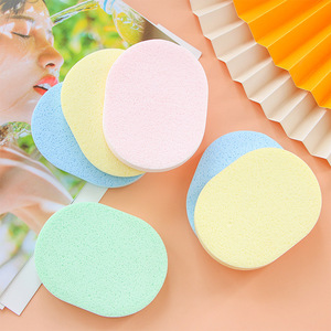 Esponja Limpiadora Facial, Gruesa, para Remover Maquillaje, Limpieza Profunda, Esponja de Algas Marinas, Opciones de Color Azul, Rosa, Amarillo y Verde - Product Image 3