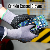 Gants de sécurité en mousse de nitrile à haute élasticité, résistants aux déchirures, pour entrepôt, jardinage, assemblage et travaux manuels