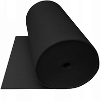 Rouleaux de mousse en caoutchouc EVA noir en gros d'usine 50M*1M – Matériau de protection et d'amortissement