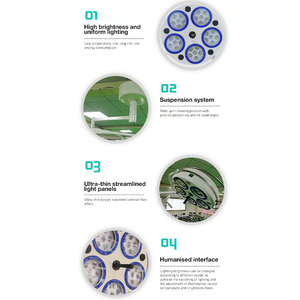 Chất lượng cao Led trần treo tường thú y Pet Dog phẫu thuật shadowless đèn - Product Image 6