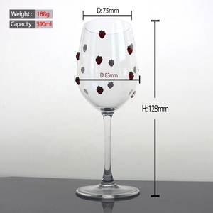 Gobelets à vin en cristal à long pied, roses électro-plaquées, soufflés, colorés, pour champagne, verres à boire, vente en gros - Product Image 5