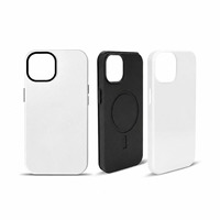 Étui de chargement magnétique sans fil vierge pour sublimation pour iPhone 13 14 15 16 17, protection durable, cadeau d'affaires personnalisé