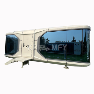 Nouveau produit : hôtel capsule spatiale, mini-pod préfabriqué, maison de luxe préfabriquée, cabane conteneur - Product Image 1
